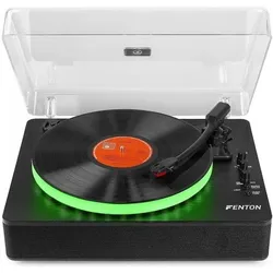 Fenton RP162LED (Halbautomatisch), Plattenspieler, Schwarz