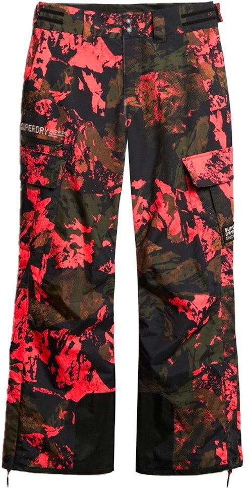 Superdry  - Ultimate Rescue Trousers Volcanic Mountain Orange - S - Pantalon Ski