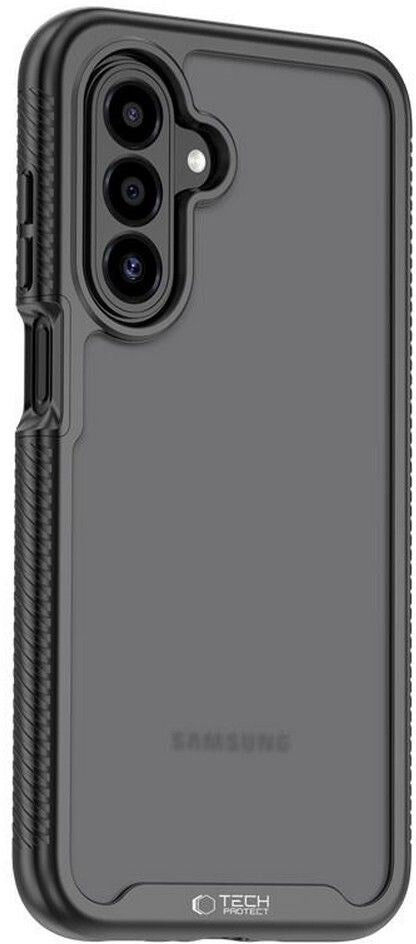 Samsung Galaxy A27 / A37 / A36 / A56 Tech-Protect Defense Mobilcover med Skærmbeskyttelse - Mat Sort