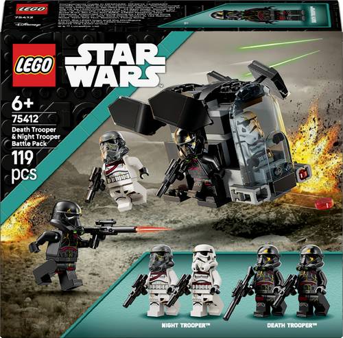 75412 LEGO STAR WARS Todestruppler & Nachttruppler Battle Pack