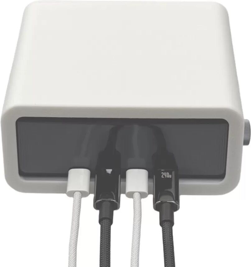 INF Schutzhülle für Anker Prime 250W Desktop Ladestation – Weiß, ABS