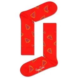 Happy Socks Pizza Slice Sock Rot Baumwolle Gr 41/46