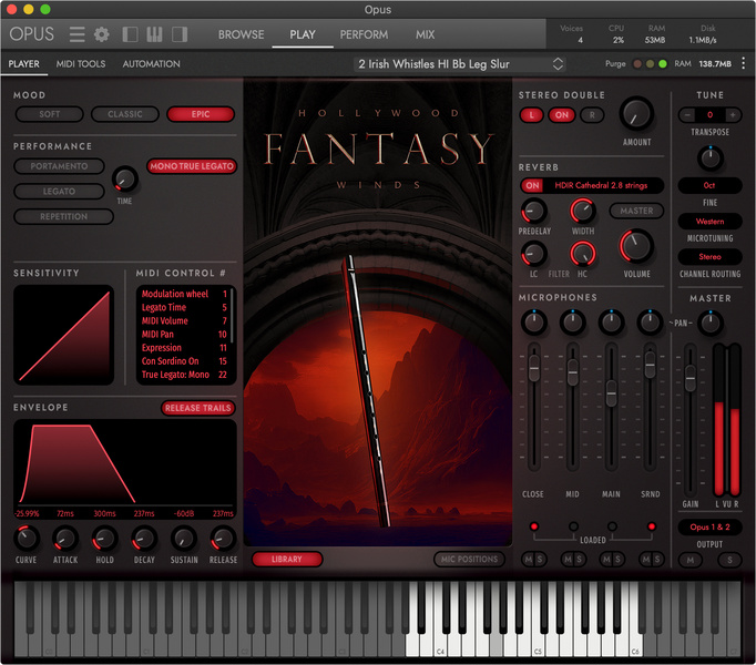 EastWest Hollywood Fantasy Winds
