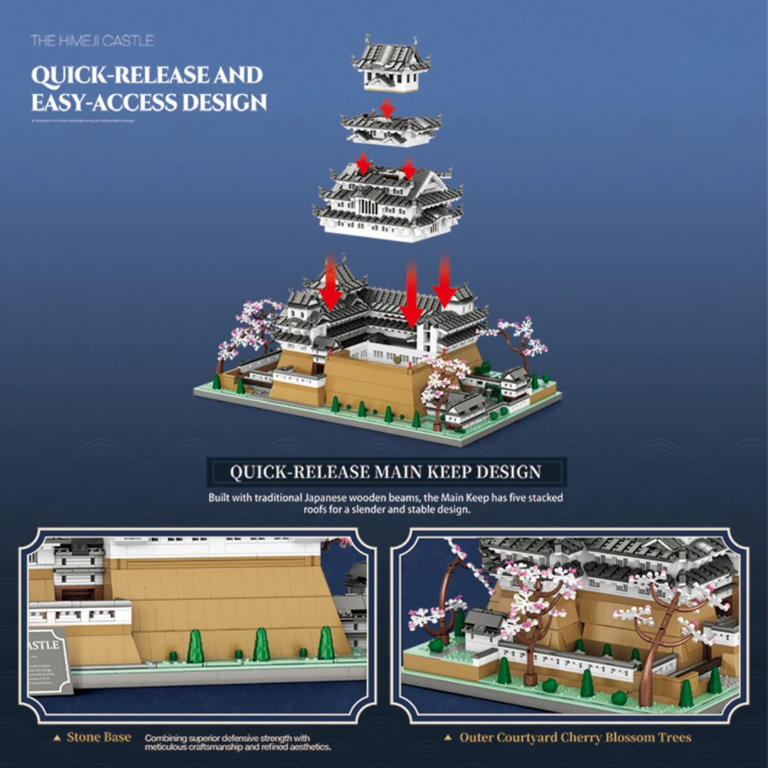 Reobrix Himeji Castle – Reobrix 55017