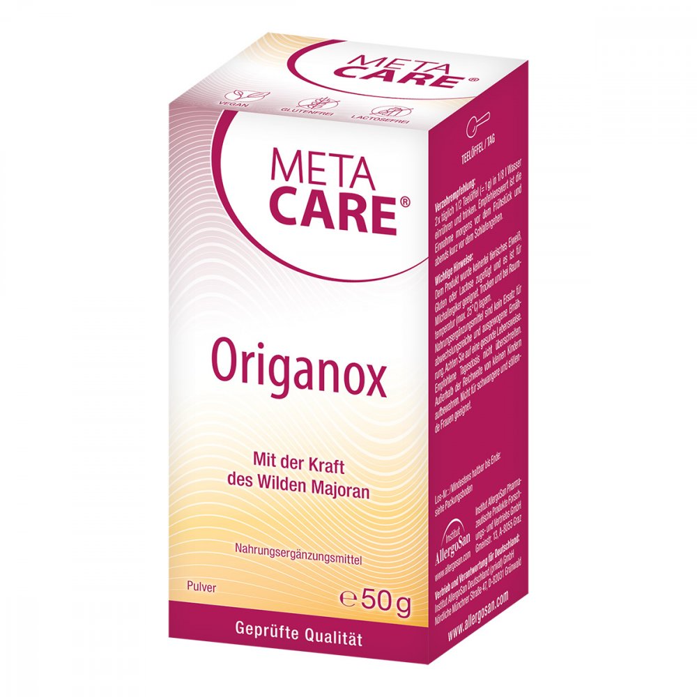 INSTITUT ALLERGOSAN Deutschland (privat) GmbH Meta Care Origanox Pulver 09613098