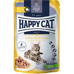 Happy Cat Pouch Culinary Land Geflügel 20x85 g