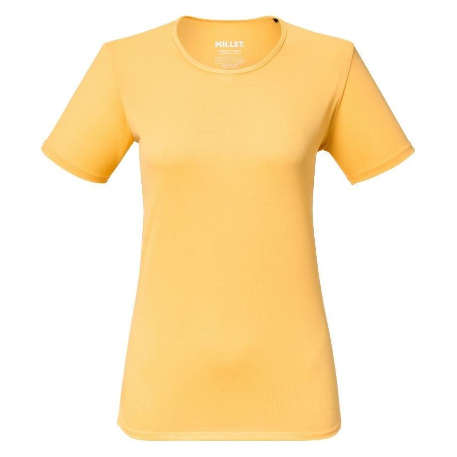 Millet Wanaka Light Ts Ss W Gelbes Damen-T-Shirt (L) (71804077)