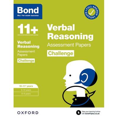 Bond 11+ Verbal Reasoning Challenge Assessment Papers 10-11 years: Ready for the 2026 exam (for GL Assessment & other 11 plus exams), Taschenbuch von