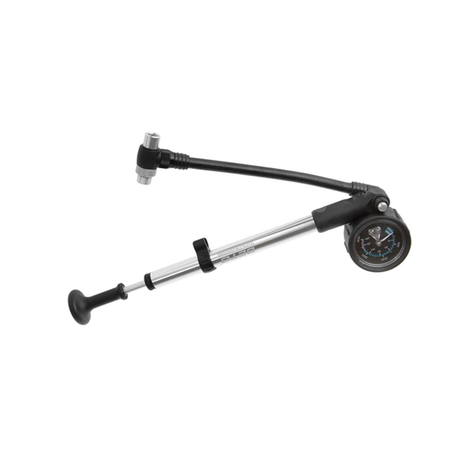 Beto Dämpferpumpe Fahrrad Federgabel Pumpe AV 28 Bar Gabelpumpe mit Manometer 400 PSI Dämpfer Luftpumpe