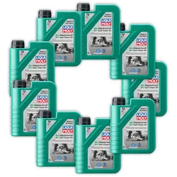 9x Kettensägenöl LIQUI MOLY 1280 Bio-Säge-Kettenöl Kettensäge Sägekette Öl 1 Liter