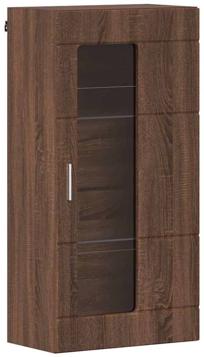 vidaXL Houten Kast in Bruin Eikenlook met MDF