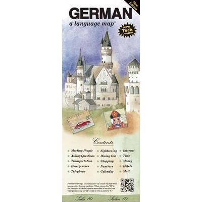 German a Language Map, Taschenbuch von Kristine K. Kershul, Bilingual Books, 978-1-931873-80-2