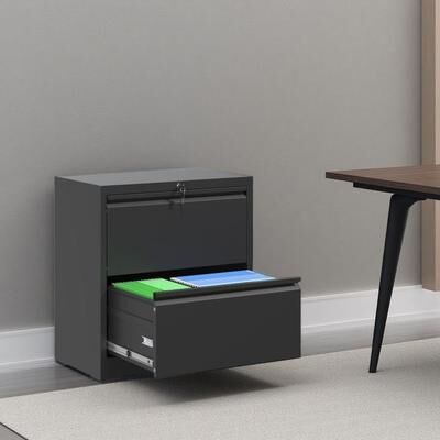 VIVIADORE Drawer Metal Lateral Filing Cabinet with Lock,Full Extension Ball Bearing Drawers,Anti-Tip Interlock System