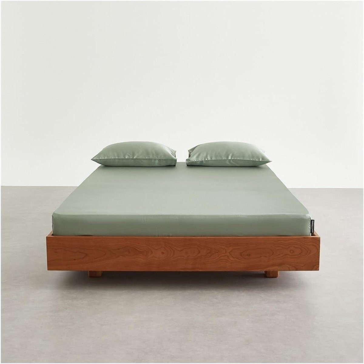 Luxe Hoeslaken Groen - Ultrazacht Tencel - 200x220+30 cm