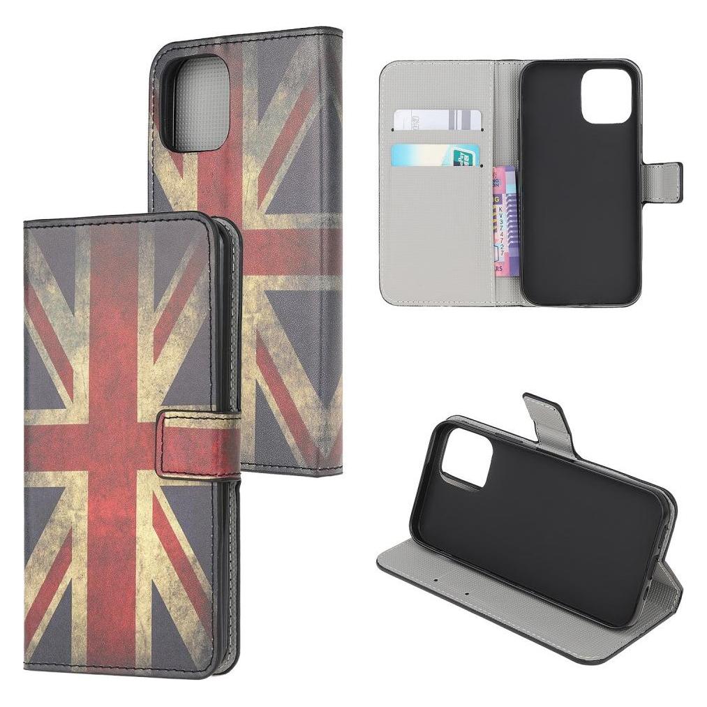 Cover-Discount Xiaomi Mi 11 Lite - Leder Hülle Etui UK Flagge (Xiaomi Mi 11 Lite) (101910579B)