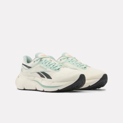 Laufschuh REEBOK "ZIGNITION", Herren, Gr. 45, chalk, chalk, grau, Textil, Schuhe Laufschuh, vielseitiger Lauf- und Trainingsschuh