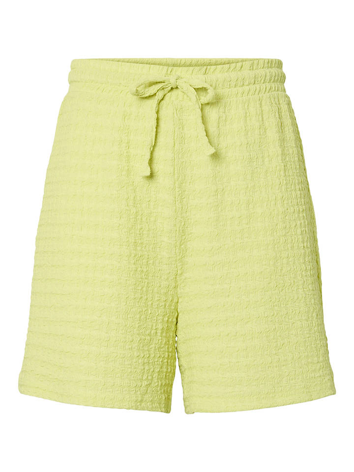 Pieces Shorts in Gelb - S
