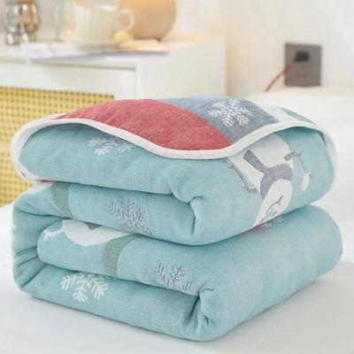 Uplift Picks Breathable Cotton Gauze Summer Quilt Lightweight Comforter 7 150x200 Cm