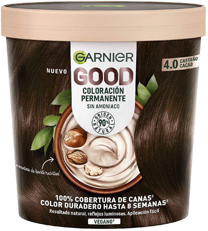 Garnier Bonne couleur permanente #4.0 brun cacao