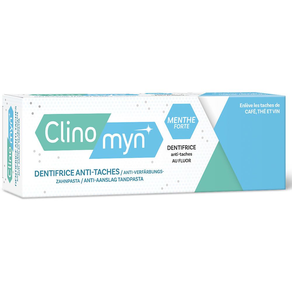 Clinomint G - Gel dentaire, antitache, au fluor. tube 75 ml Mundgel