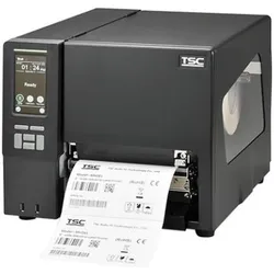 TSC MH361T, 12 Punkte/mm (300dpi), Disp., RTC, USB, USB-Host, RS232, LPT, Ethernet (300 dpi), Etikettendrucker, Schwarz