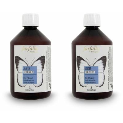 Farfalla Bio-Pflegeöl Jojoba 500 ml x2 2x500 Set