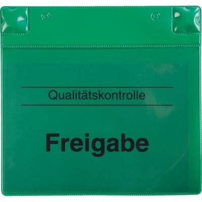 Magnetisches Kennzeichnungs-Pad Freigabe, grün, Kunststoff, 230x220x35mm, 5/VE