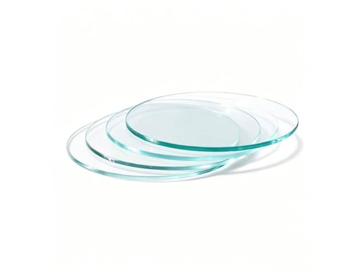 Runde Tischplatte Aus Gehärtetem Glass, Tischplatte Aus Gehärtetem Glass, Dicke Kante Mit Bleistiftpolitur, Zoll, Geeignet For Esszimmer, Kaffee, Büro(90CM(35IN))