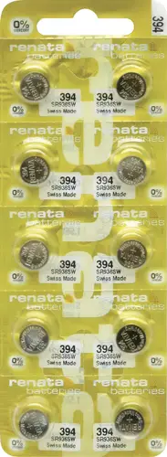 Renata Knopfzelle 394 10 St. 84 mAh