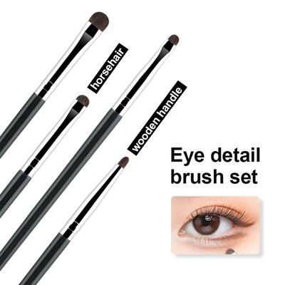 Small Eyeshadow Brush Detail Makeup Brush, Fine Smudge Concealer Portable Set, Pony Hair Eye Makeup Eyeliner Brush Small Eyeshadow Brush Detail Makeup Brush, Fine Smudge Concealer Portable Set, Pony Hair Eye Makeup Eyeliner Brush