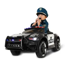 JAMARA Ride-on US Police Car 12V