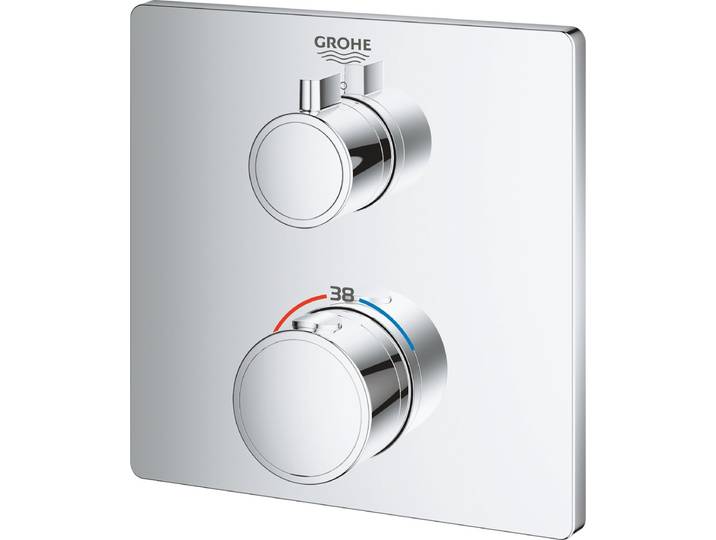 GROHE Grohtherm thermostatische inbouww douchekraan - Chroom