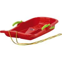 Snow Play - Bob Karol 80 cm mit Bremse, Schlitten rot