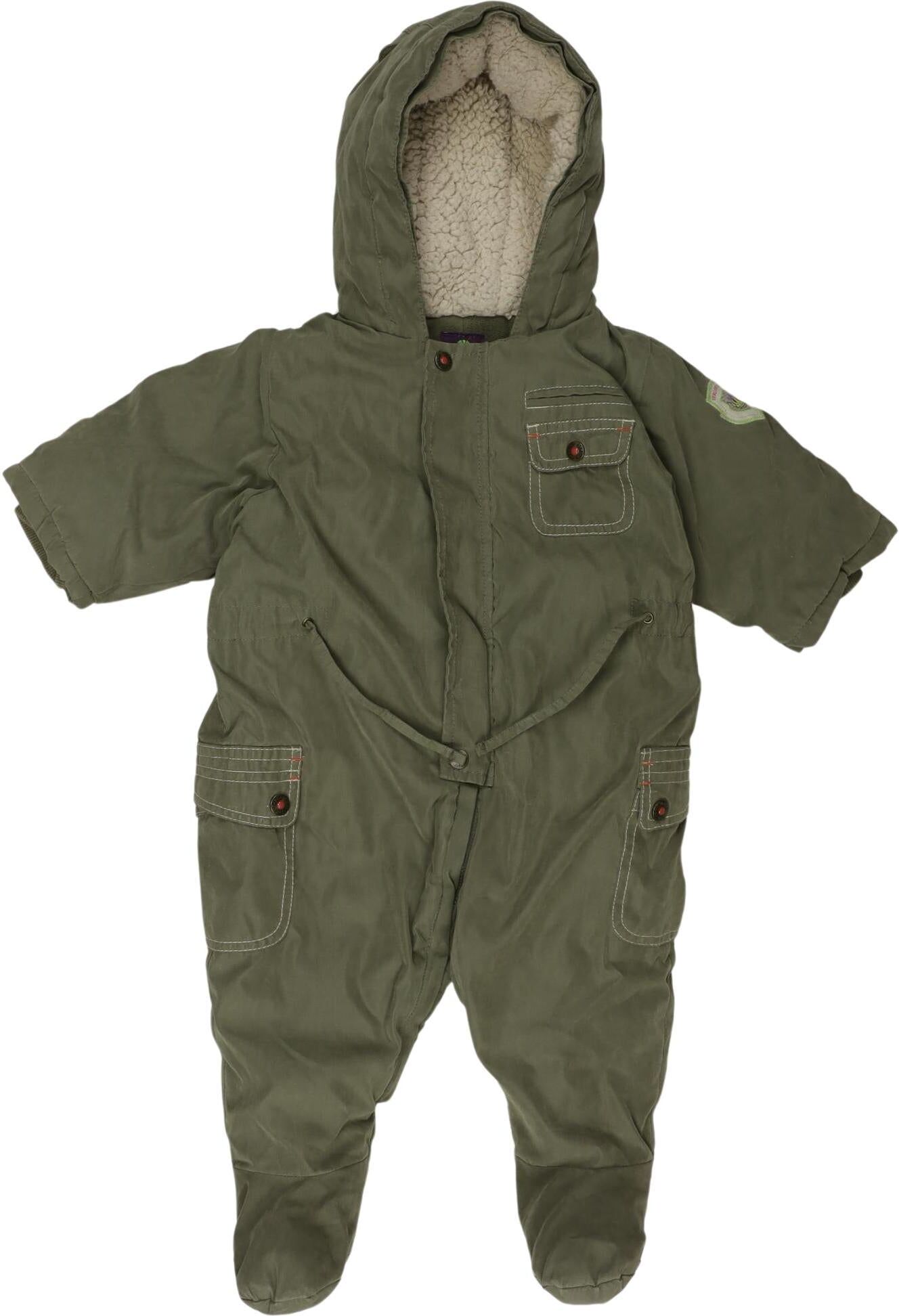 Sergent Major Jungen Schneeanzug, Grün, Gr. EU 62, Synthetik - Second Hand