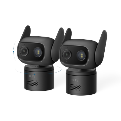 eufy Wired Cam C31 2-Pack (Black) Black