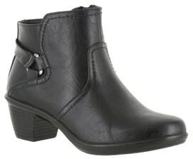 Extra Wide Width Women's Dawnta Boots by Easy Street® in Black (Size 6 WW)