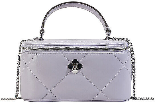 TORY BURCH Ledertasche - Tasche KIRA lila EG