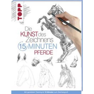 Die Kunst des Zeichnens 15 Minuten - Pferde, Taschenbuch von Frechverlag, Frech