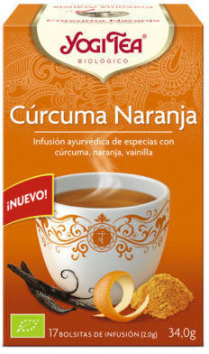 Yogi Tea Orange Turmeric Chai 17 Tea Bags 31 gr