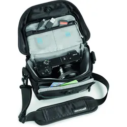 Cullmann Boston Vario 200 Black Camera Bag (99460) (Kamera Schultertasche), Kameratasche, Schwarz
