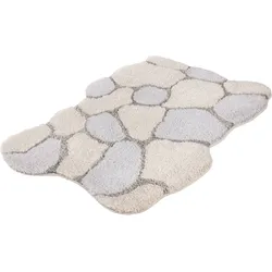 Kleine Wolke Badteppich Brick Seide 50x60 cm