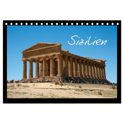 Sizilien (Tischkalender 2027 DIN A5 quer), CALVENDO Monatskalender