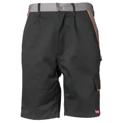 Arbeitsshorts "VISLINE" - XS - schwarz/orange/zink