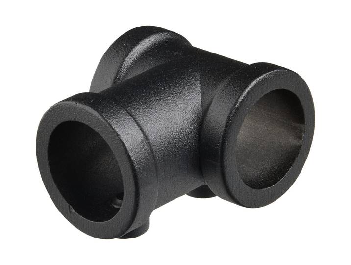 T-Stück Industrial Home Ø25mm Schwarz