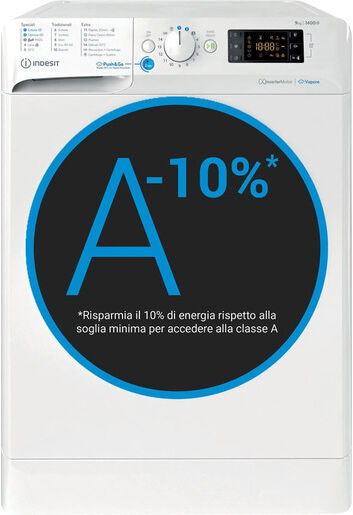 Indesit Lavatrice a libera installazione BWE 91497X WV IT - BWE 91497X WV IT
