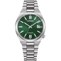 Citizen NJ0200-50X Unisex-Armbanduhr Automatik Tsuyosa Dunkelgrün