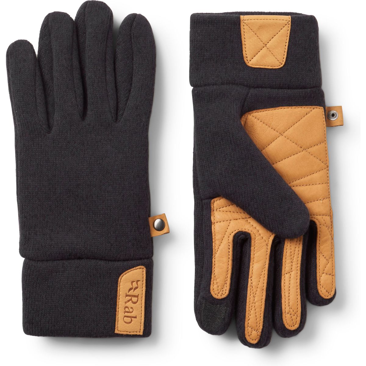 Rab Ridge Gloves ebony (EBN) S QAJ-73-EBN-SML