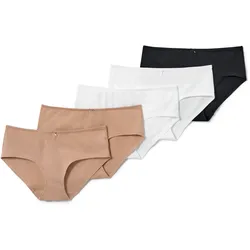 Tchibo - 5 Pantys - Damen - Gr. S - schwarz