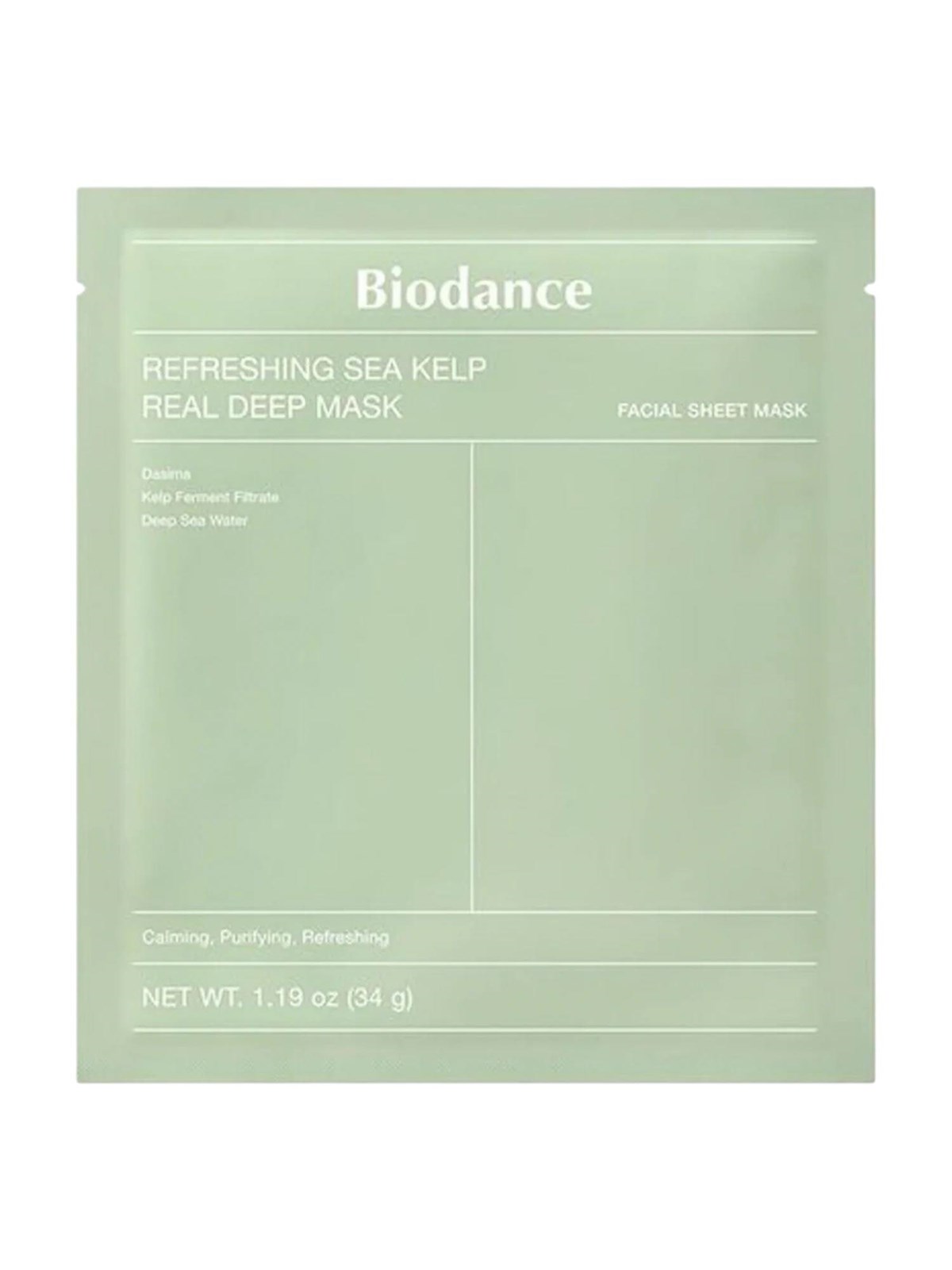 BIODANCE Refreshing Sea Kelp Real Deep Mask 4 pcs.