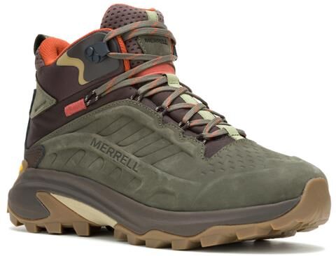 Merrell Mens Moab Speed 2 LTR Mid WP, Olive 45